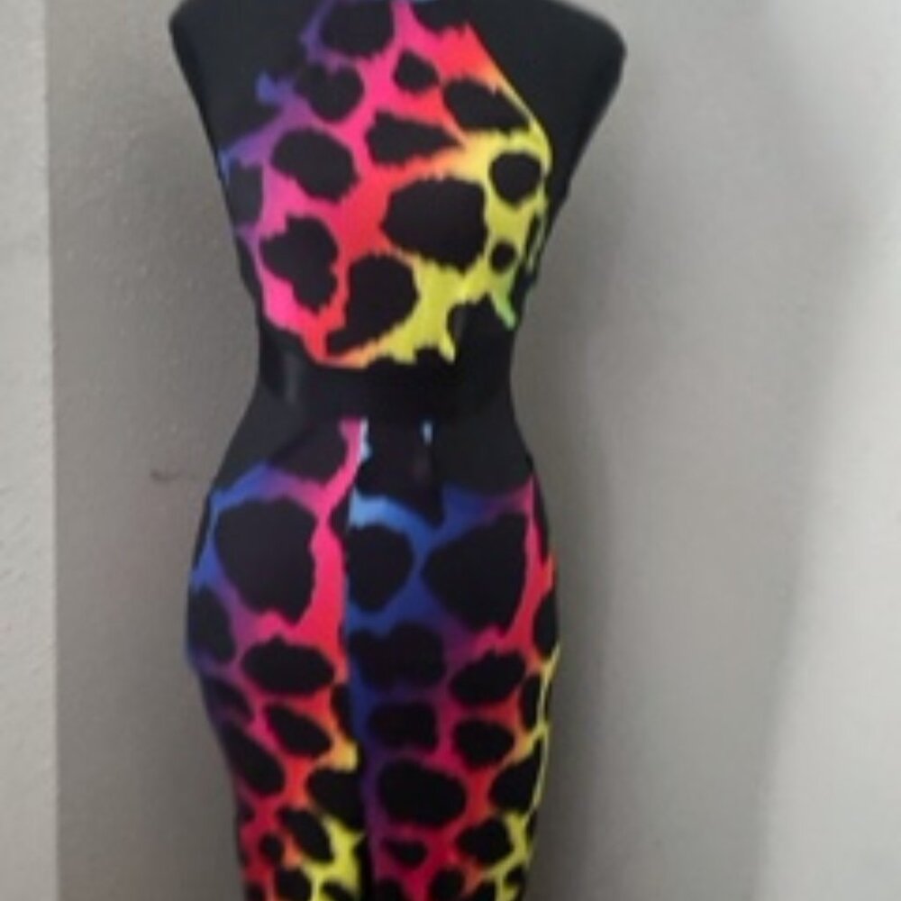 Gorgeous multi-colored maxi